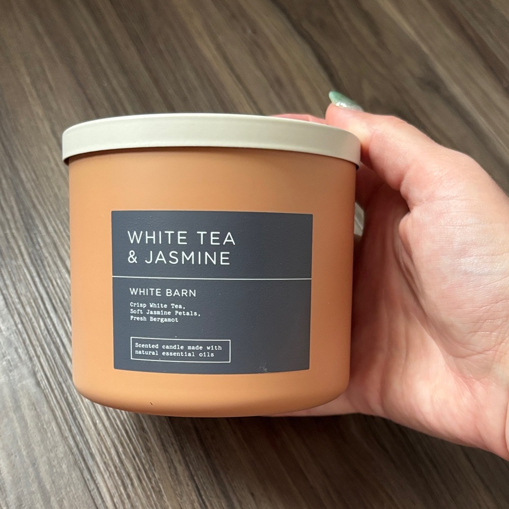 Bath and Body Works White Tea and Jasmine 3 Wick